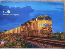 2026 Union Pacific Railroad Calendar Trains Calendar For Employees/Shareholders