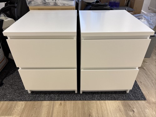 Two ikea malm modern - ikea, 2-drawer