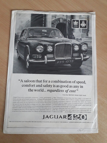 1968 jaguar 420 original - 1968,