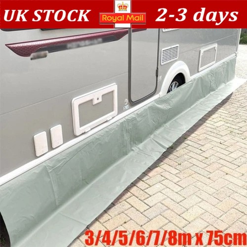Caravan awning draught skirt - caravan,