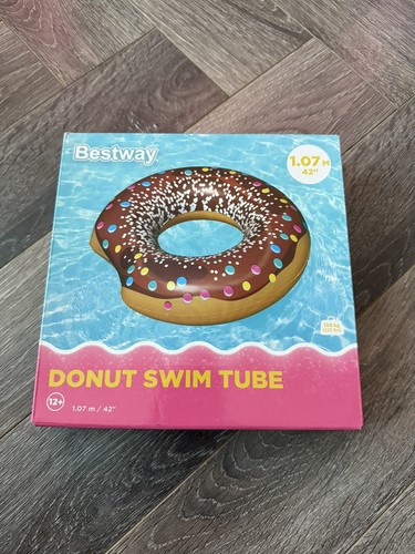 Giant inflatable donut with - xl,