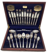Viners Guild Silver Collection 44-Piece Silverplated Cutlery Set For 6 Persons
