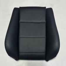 BMW E30 Convertible Sport Seat Covers Backrest Black 0203 Leather Trim 318-325i M3
