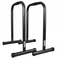 Parallel Dip Station Bars Home Gym Parallettes Workout Crossfit Calisthenics Set