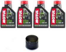 Oil change kit Motul 5100 10w40 and oil filter for CBR 929 RR 2000 2001
