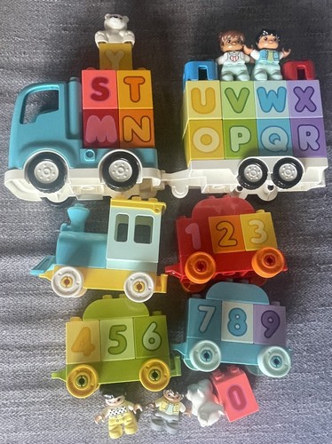 Lego duplo alphabet truck - lego,