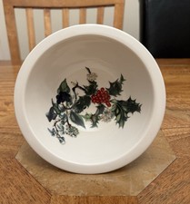 Portmeirion Holly & Ivy Dish - Trinket / Pot Pourri / Sorbet 