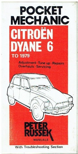 Citroen dyane - 6, (1967-79)