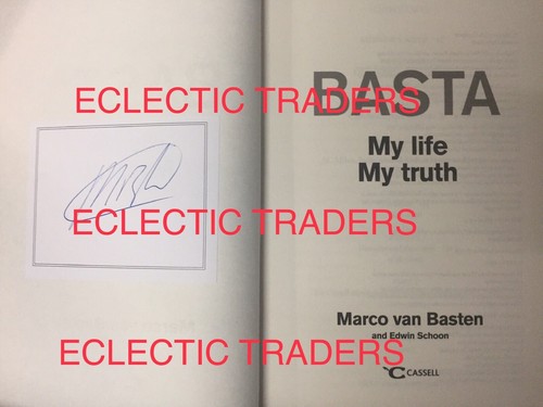 Marco van basten signed - basten,