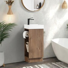 16" Small Bathroom Vanity with