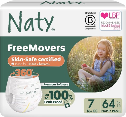 Naty freemovers nappy pants - freemovers,