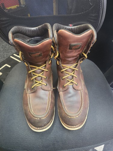 Red wing boots mens brown - red,