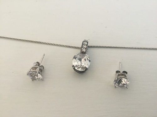 Qvc diamonique sterling - sterling, silver