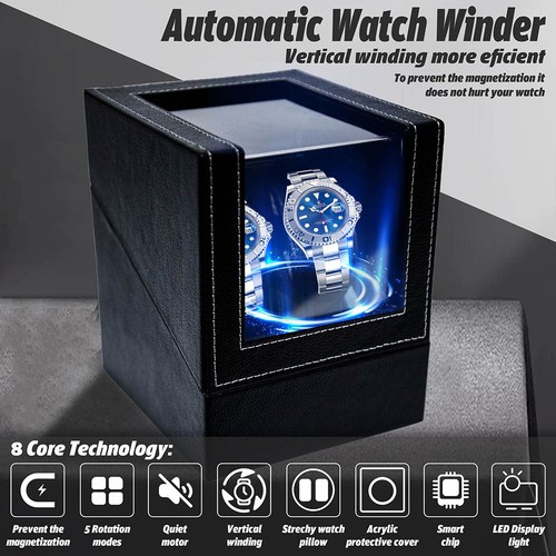 Double automatic watch winder - double,