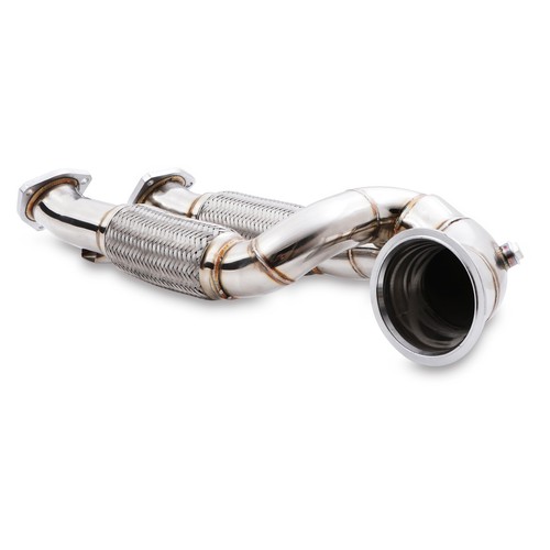 Stainless steel exhaust - stainless,