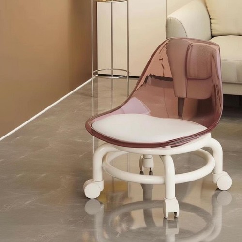Low tufted stool quiet glide - quiet,