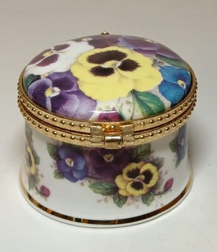 Vintage mini porcelain jewelry - porcelain,