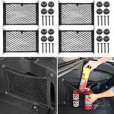 4X for BMW 1 3 4 SERIES M3 F20 F30 E30 E46 E39 Boot CARGO NET LUGGAGE Mesh NEW!