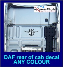 1 x DAF Truck body decal. (9