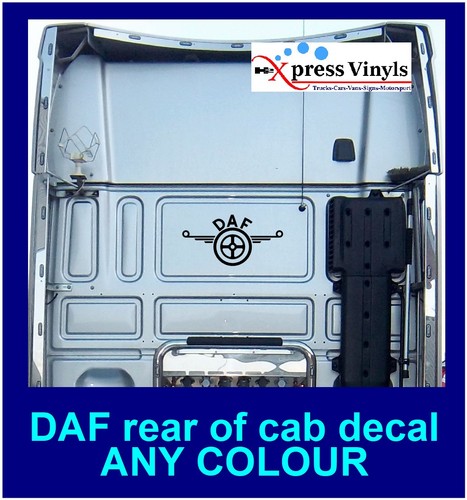 Daf truck body decal - 1,