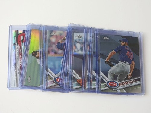 Topps chrome baseball - baseball, 2017