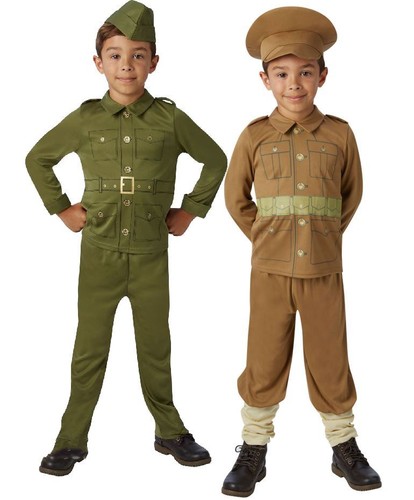 Kids ww1 ww2 solider boys - kids,