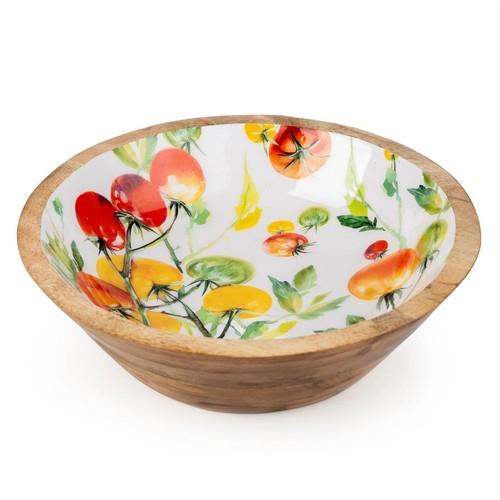 Medium mango wood tomato - mango,