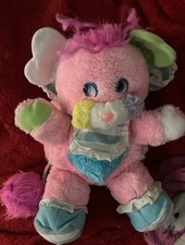Popples Vintage 12” Baby Crisby Popple 80s Plush Toy Cute Retro 