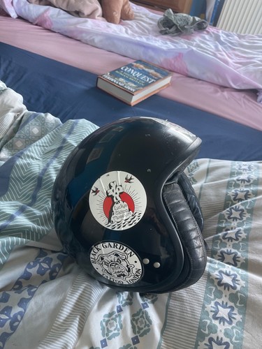 Davida vintage crash helmet
