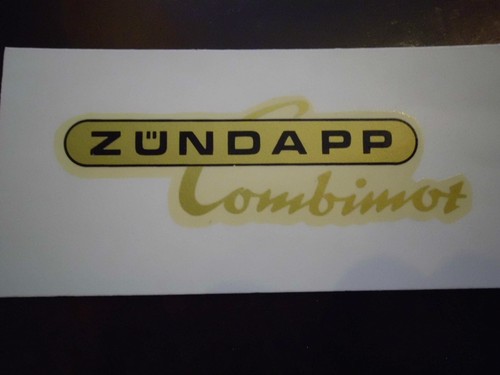 Zündapp picture lettering