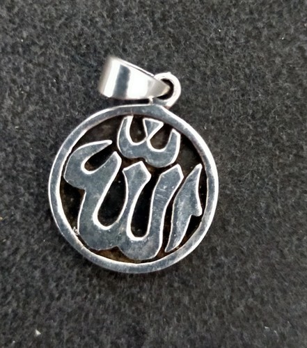 Allah silver pendant