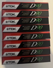 8 x TDK D90 Blank Audio