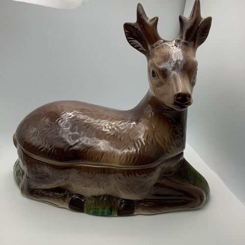 Michel caugant majolica - caugant, lidded
