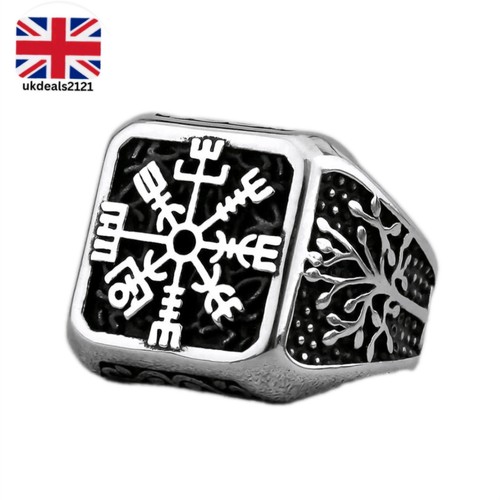 Mens viking compass - viking, vegvisir