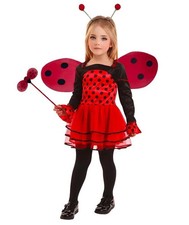 Girls Ladybug Costume Ladybird
