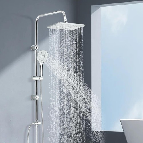 Shower kit twin head mixer - head,