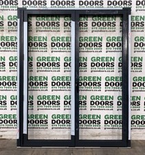 ALUMINIUM BIFOLDING SLIDING DOORS BI-FOLDS CORTIZO ANTHRACITE GREY RAL 7016 NEW