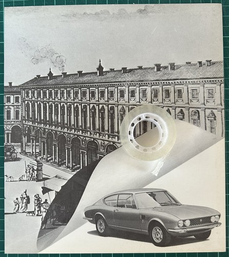 Rare advertising fiat dino - rare,