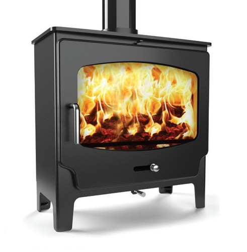 Saltfire wide log burner - saltfire, st-x