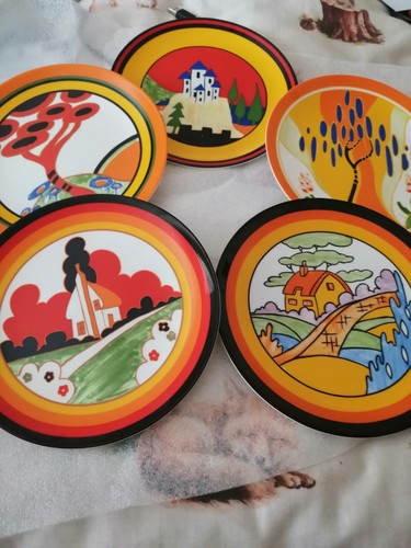 Set five wedgwood clarice - set,