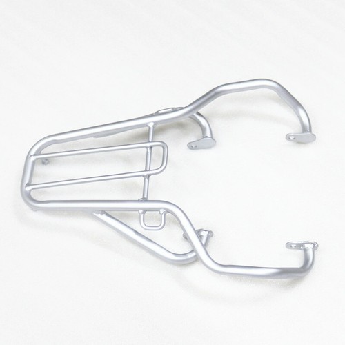 Silver rear luggage rack - rear,