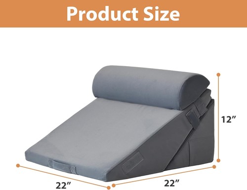 Bed wedge pillow support - bed,