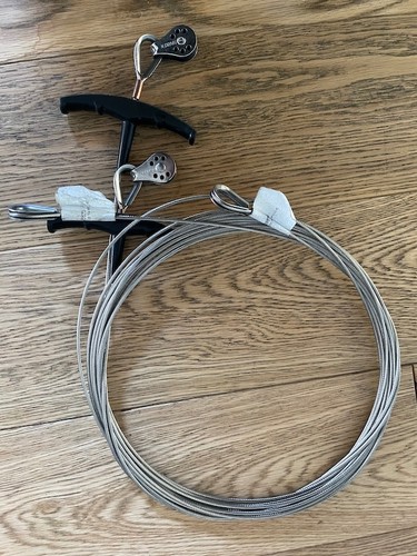 Hobie cat trapeze wires pair - cat,