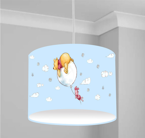 Pooh piglet clouds balloon - piglet,