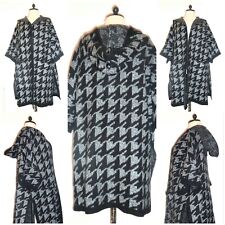 ELENA MIRO PONCHO CARDIGAN - 02 [UK 16/18/20] - GOOD ORDER - MINIMAL WEAR