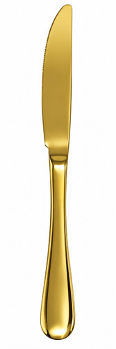 Stainless steel gold cutlery - gold,