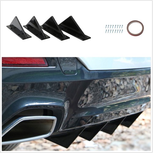 Curved car rear - 4x,