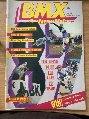 Vintage bmx action bike old - action,