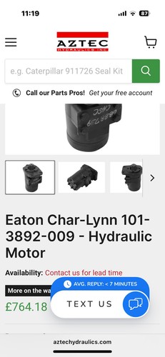 Hydraulic motor eaton - motor,