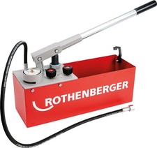 Rothenberger RP50 Pressure Testing Pump Heating Pipe Water (0-60 bar) - 60200